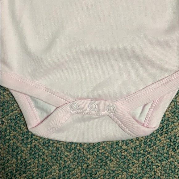 Hello Kitty Light Pink Long Sleeve Onesie - Picture 4 of 7